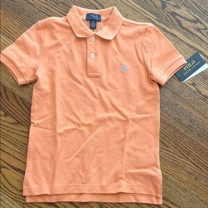 Polo by Ralph Lauren Peach Short-Sleeve Polo
